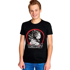 Dragon Ball Z - Goku vs Vegeta T-Shirt zwart