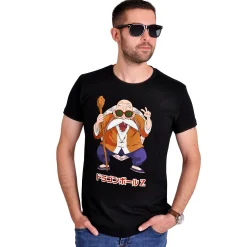 Dragon Ball Z - Muten Roshi T-Shirt Zwart