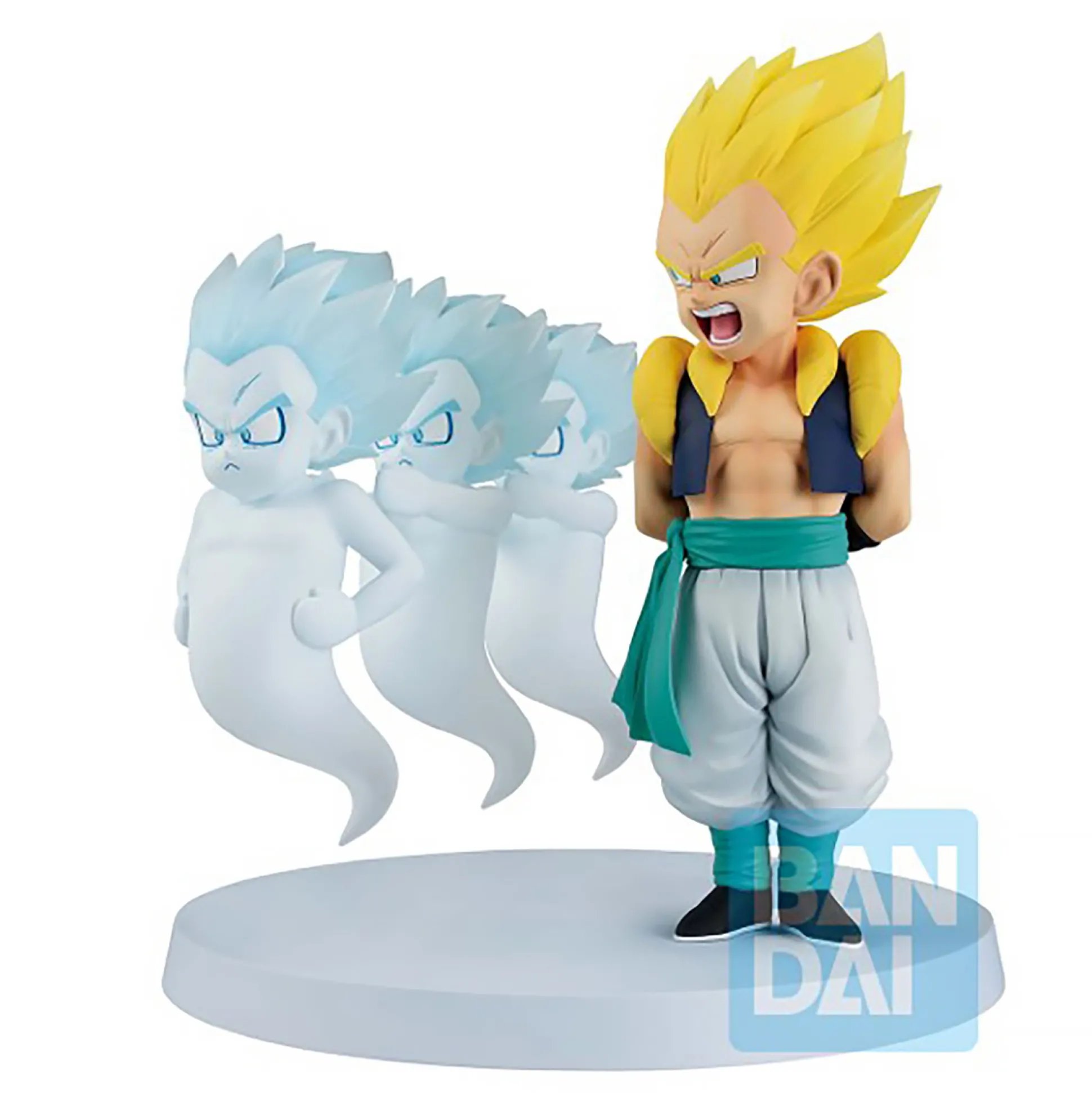 Dragon Ball Z - Super Saiyan Gotenks en geest Dragon History II Ichibansho figuurset
