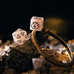 Dragons - Quartz RPG Dobbelset 7-delig