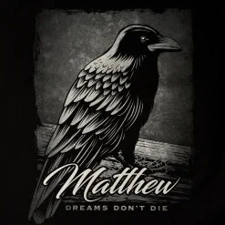 Dreams Don't Die T-Shirt voor Sandman Fans Zwart