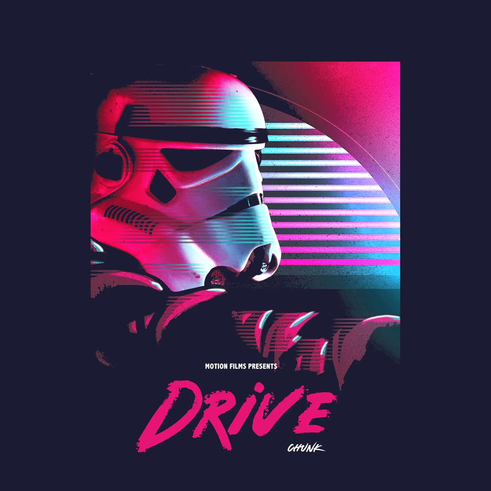 Drive T-shirt voor Star Wars-fans blauw