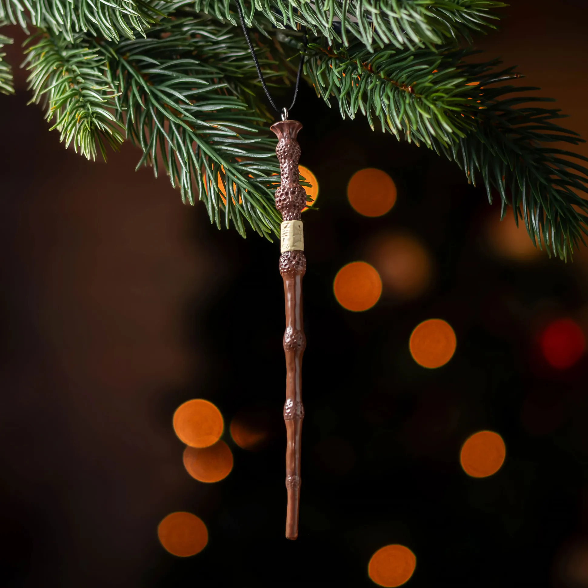 Dumbledores toverstaf kerstboomornament - Harry Potter