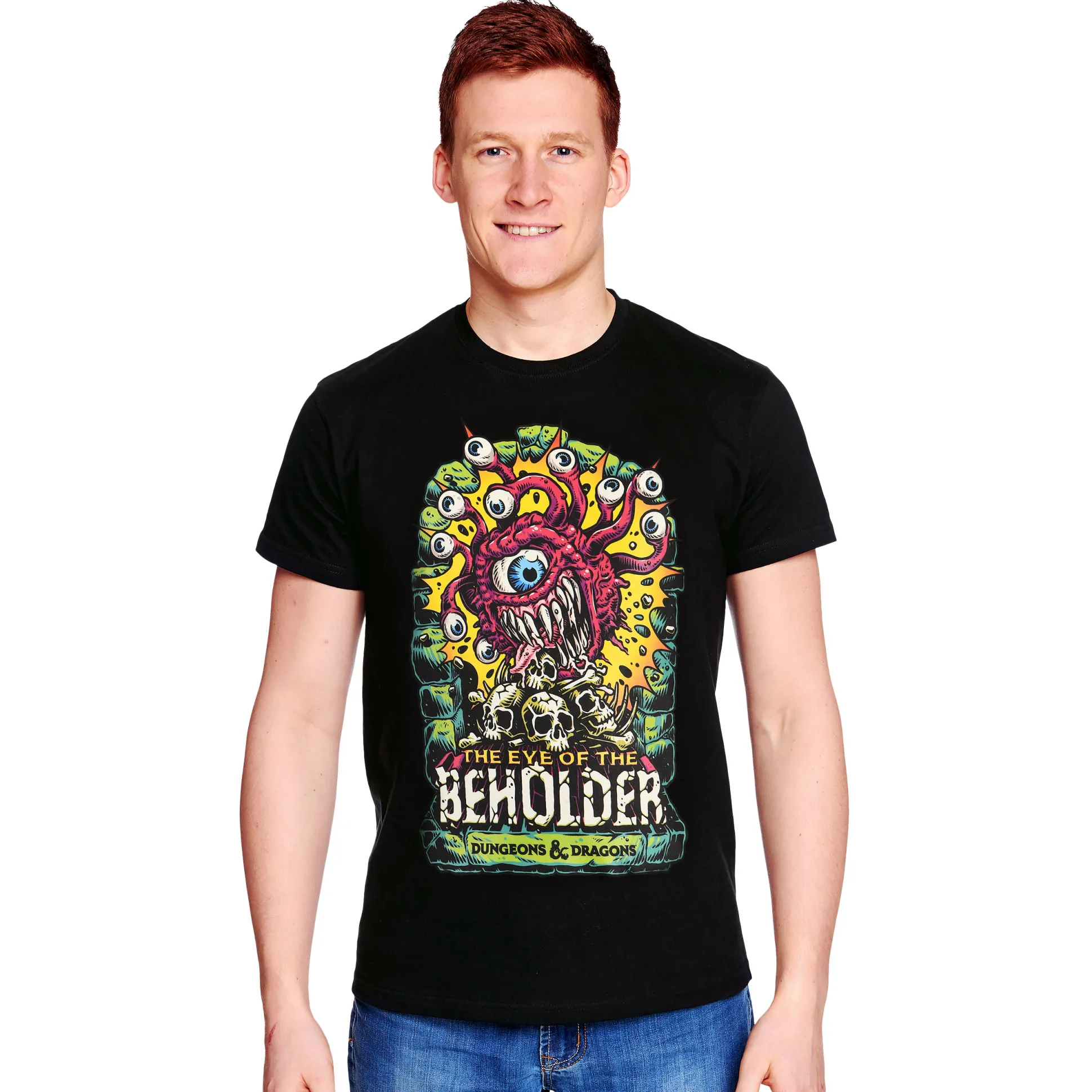 Dungeons & Dragons - Beholder T-Shirt zwart