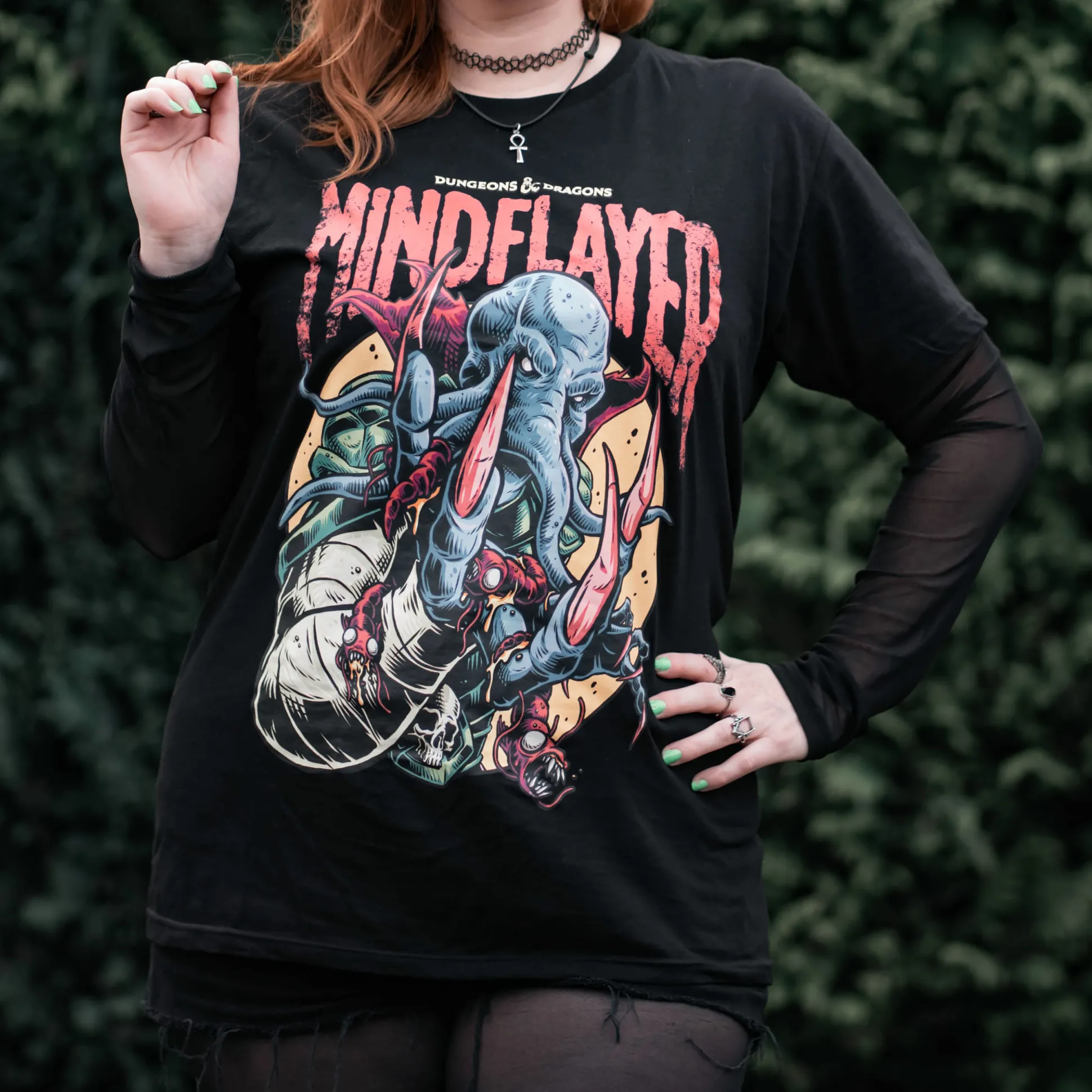 Dungeons & Dragons - Mindflayer T-shirt zwart