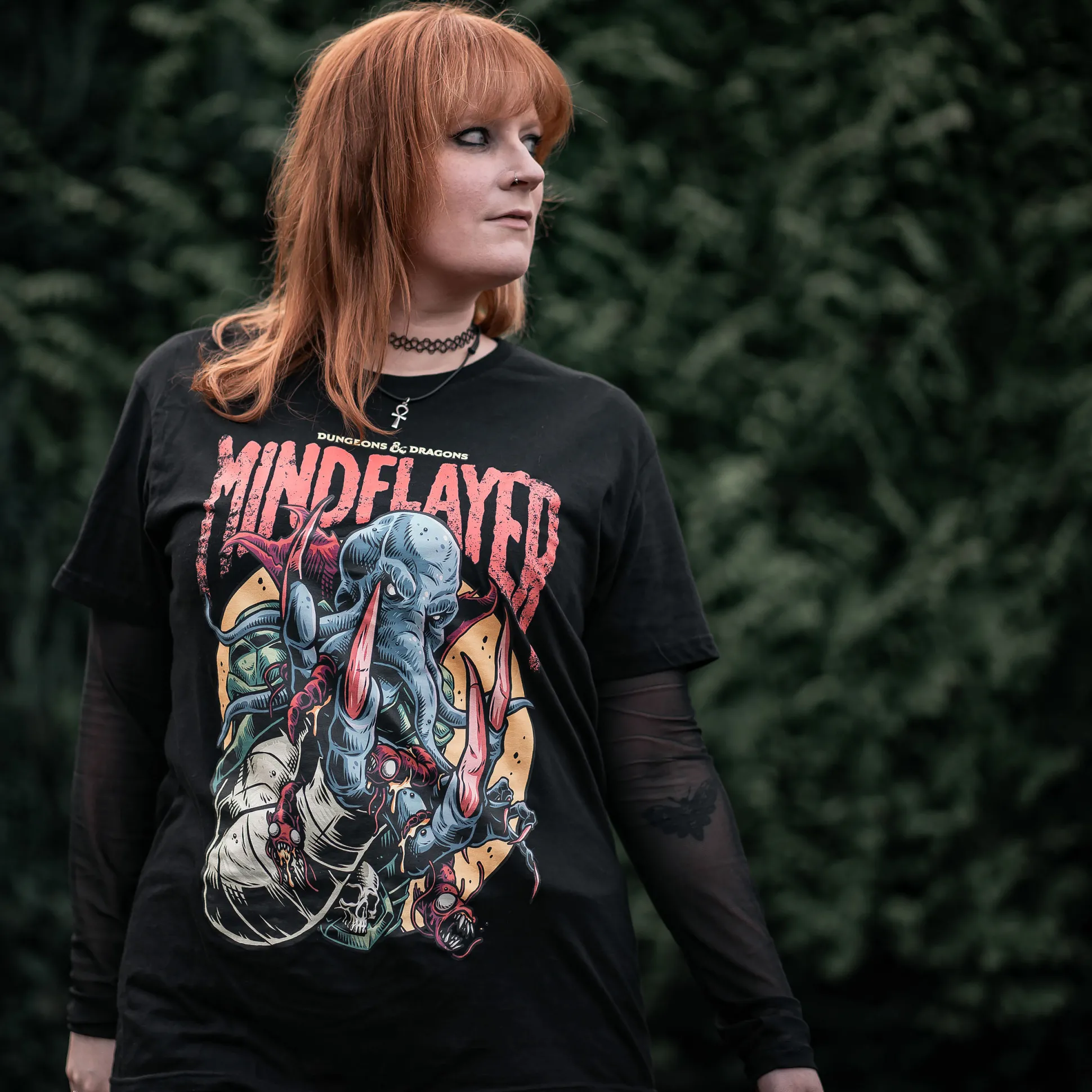 Dungeons & Dragons - Mindflayer T-shirt zwart