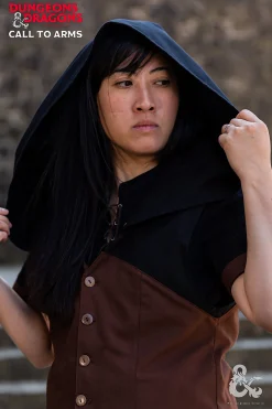 Dungeons & Dragons - Rogue Capuchonvest Bruin