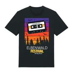 Elbenwald Festival - Tape T-shirt zwart
