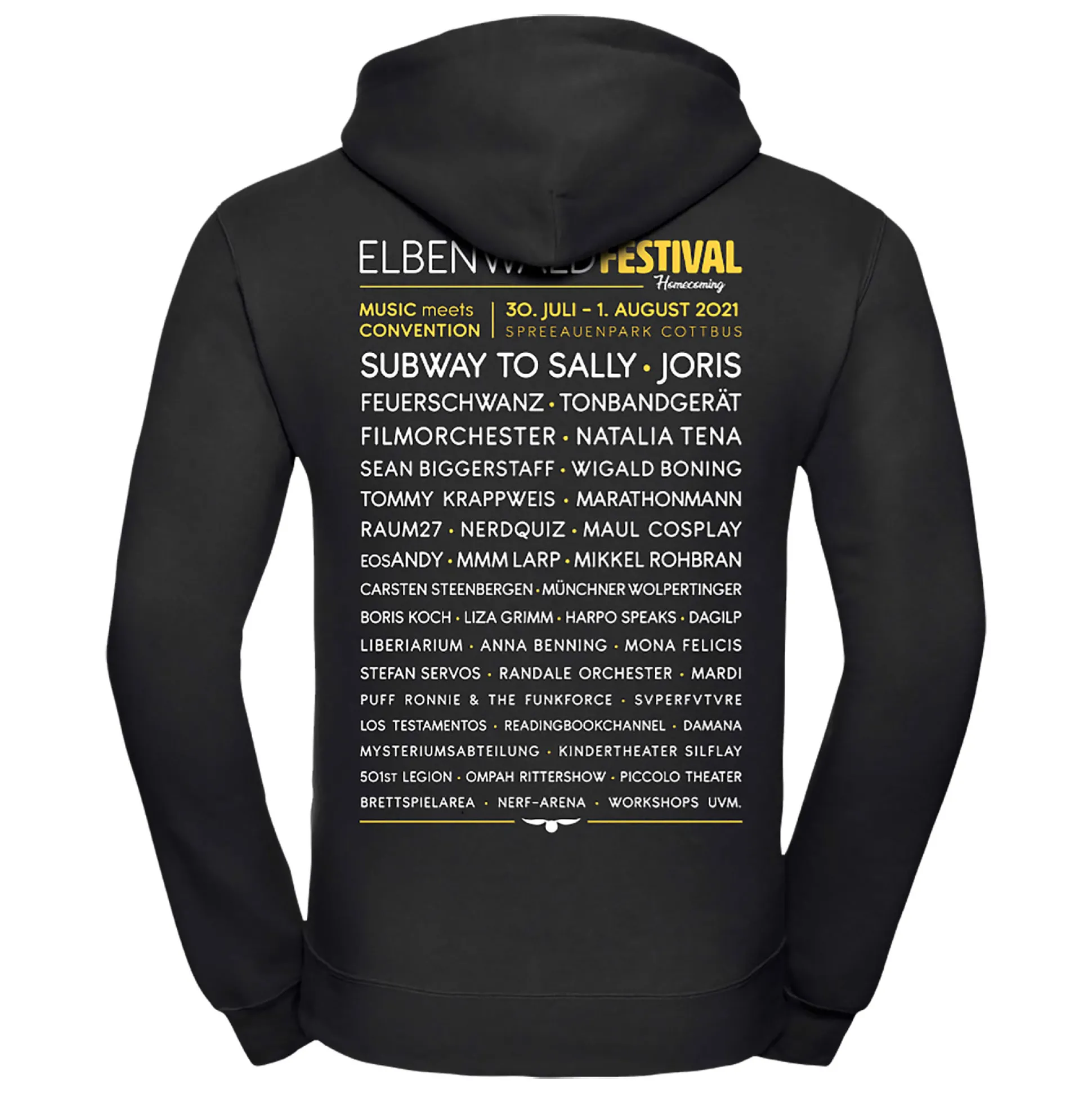 Elbenwald Festival Homecoming Hoodie zwart