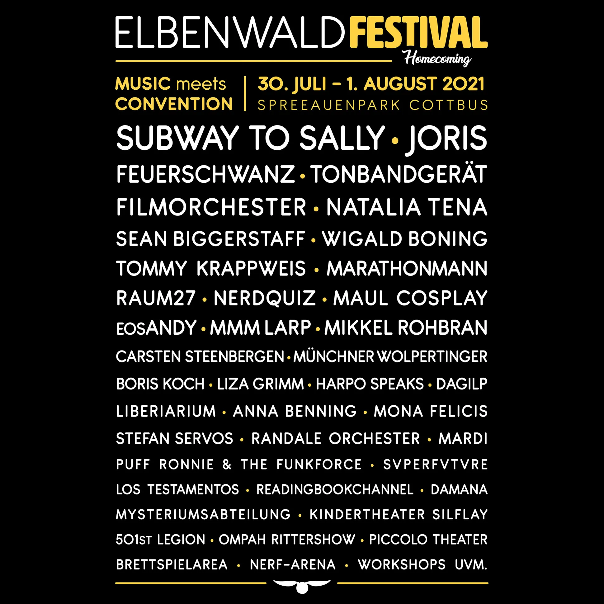 Elbenwald Festival Homecoming Hoodie zwart