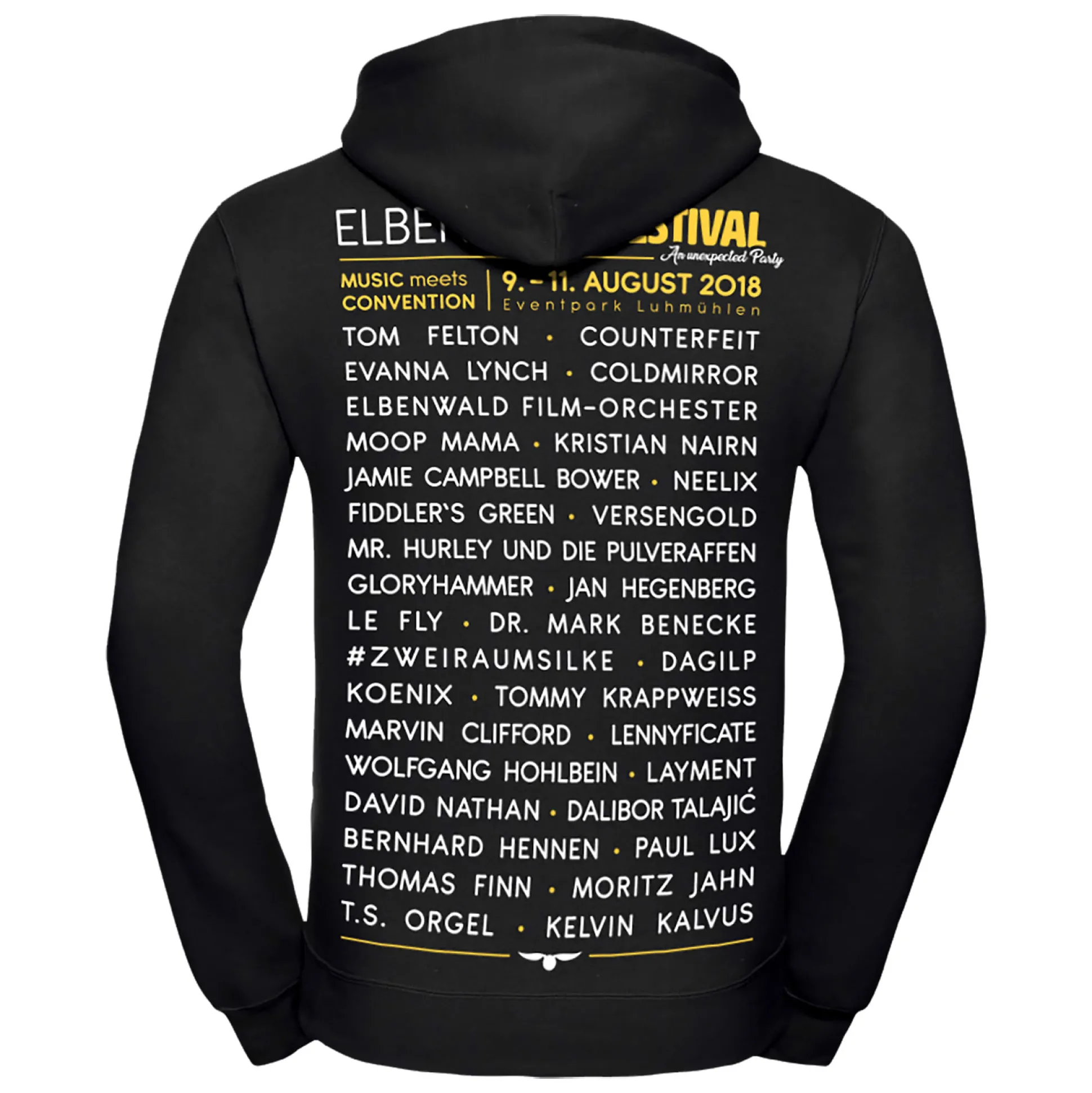 Elbenwald Festival Hoodie Zwart