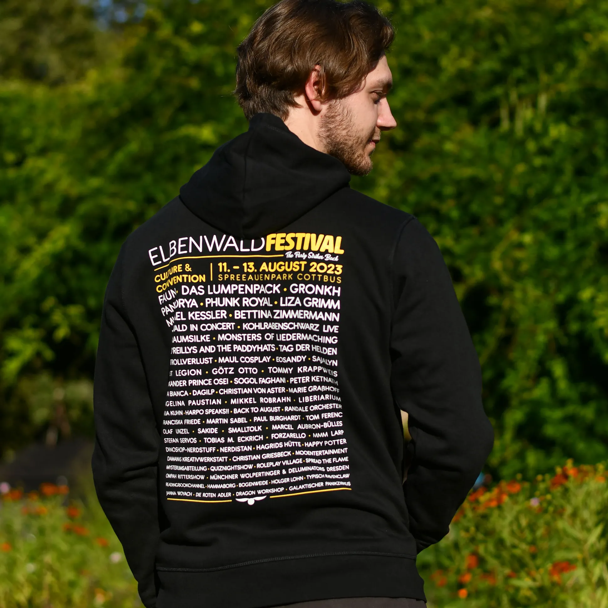 Elbenwald Festival The Party Strikes Back Hoodie zwart