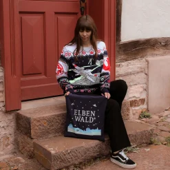 Elbenwald Kerst Jute Tas