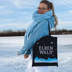 Elbenwald Kerst Jute Tas