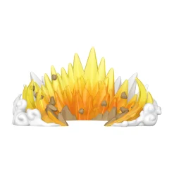 Elements - Power Up Yellow Funko Pop figuur diorama