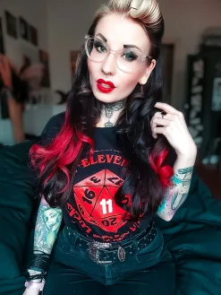 Eleven Dice T-Shirt voor Stranger Things Fans