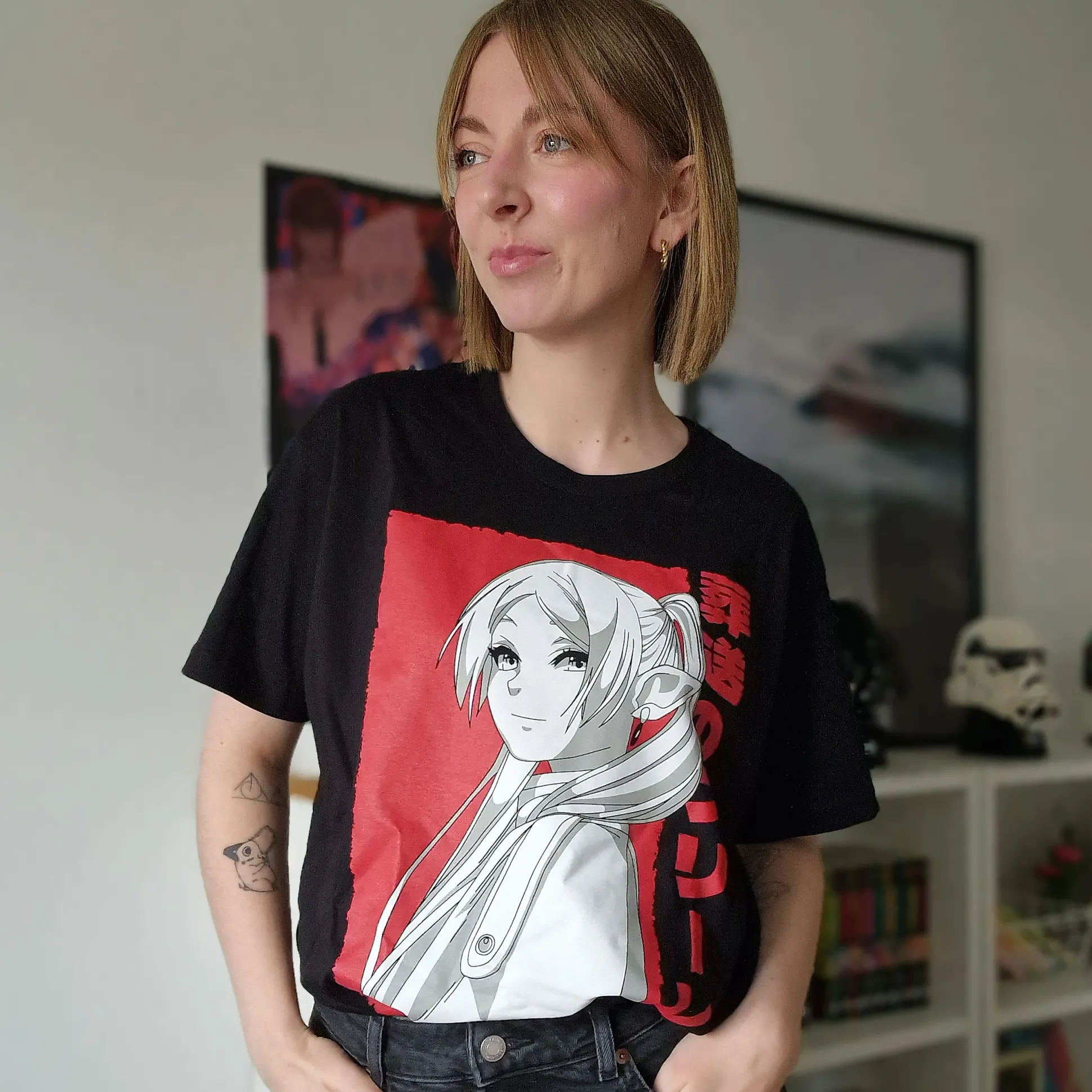Elf Magiër T-shirt voor Bevriezing Fans zwart