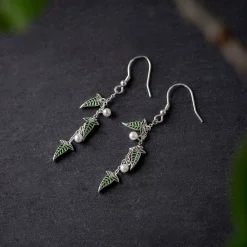 Elfenblad Oorbellen 925 Sterling Zilver - In de Ban van de Ring