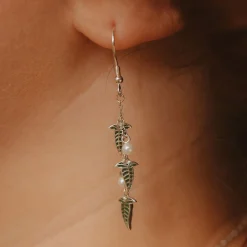 Elfenblad Oorbellen 925 Sterling Zilver - In de Ban van de Ring