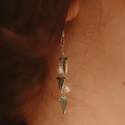 Elfenblad Oorbellen 925 Sterling Zilver - In de Ban van de Ring