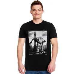 Empire Square T-Shirt voor Star Wars Fans zwart