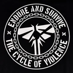 Endure and Survive T-shirt voor The Last of Us fans zwart