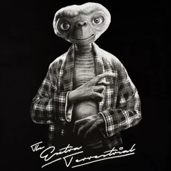 E.T. - Monochroom Personage T-shirt zwart