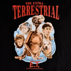 E.T. The Extra-Terrestrial T-Shirt zwart