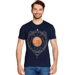Eternals - Discs T-Shirt blauw