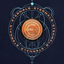 Eternals - Discs T-Shirt blauw