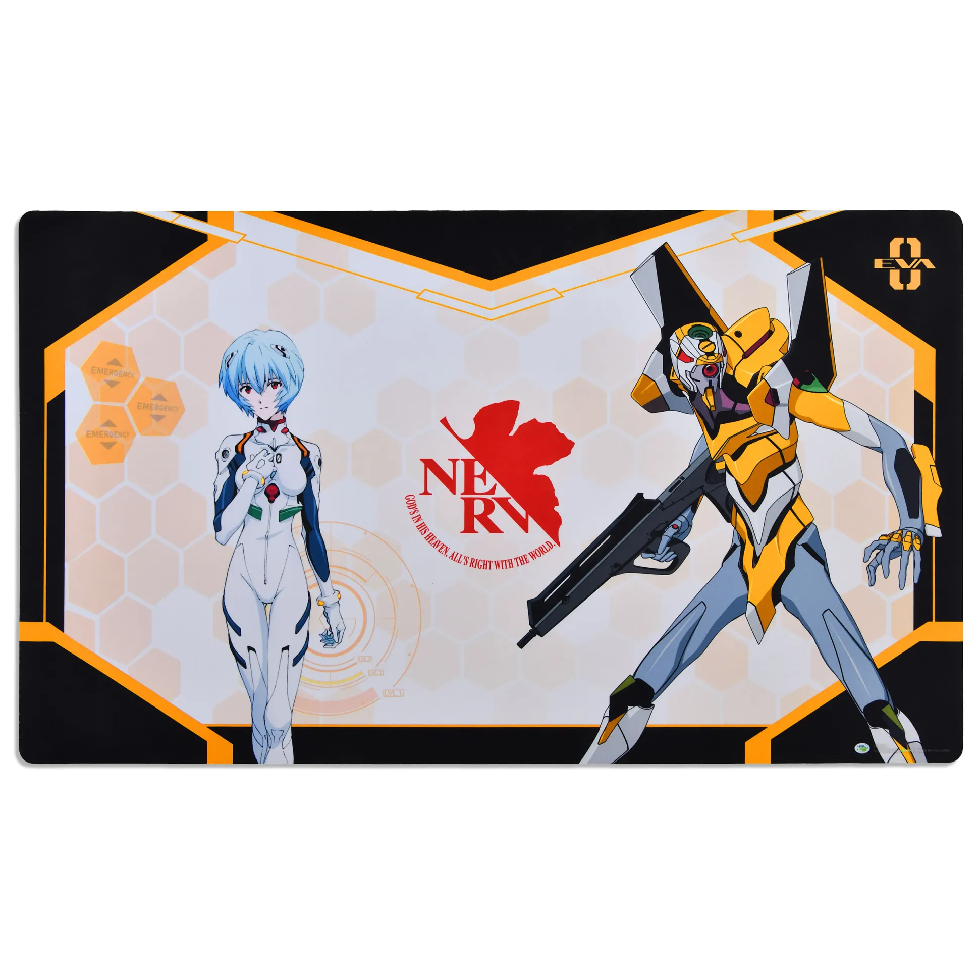 Evangelion - Rei en Unit-00 Muismat