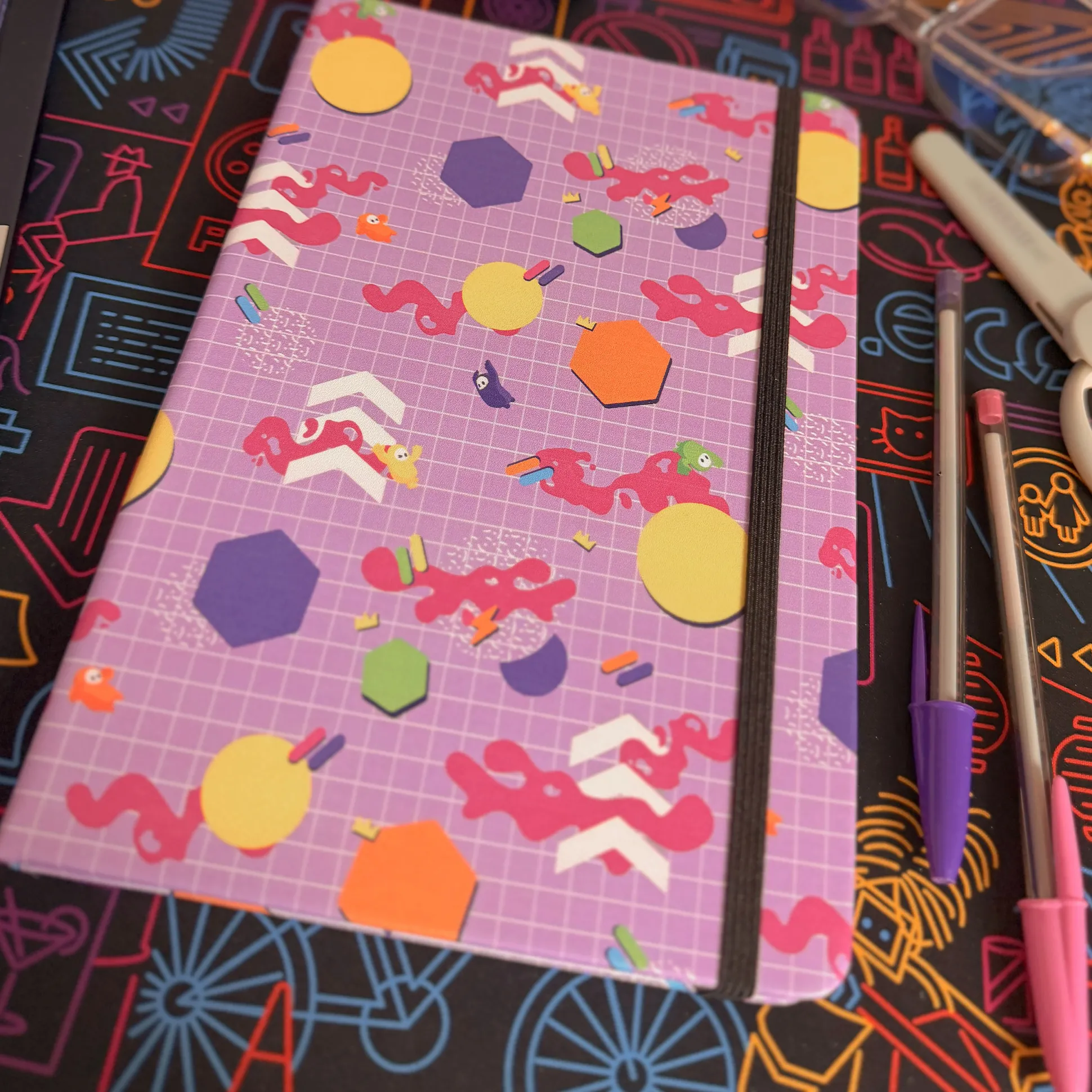 Fall Guys - Gered door de Boon Notitieboek