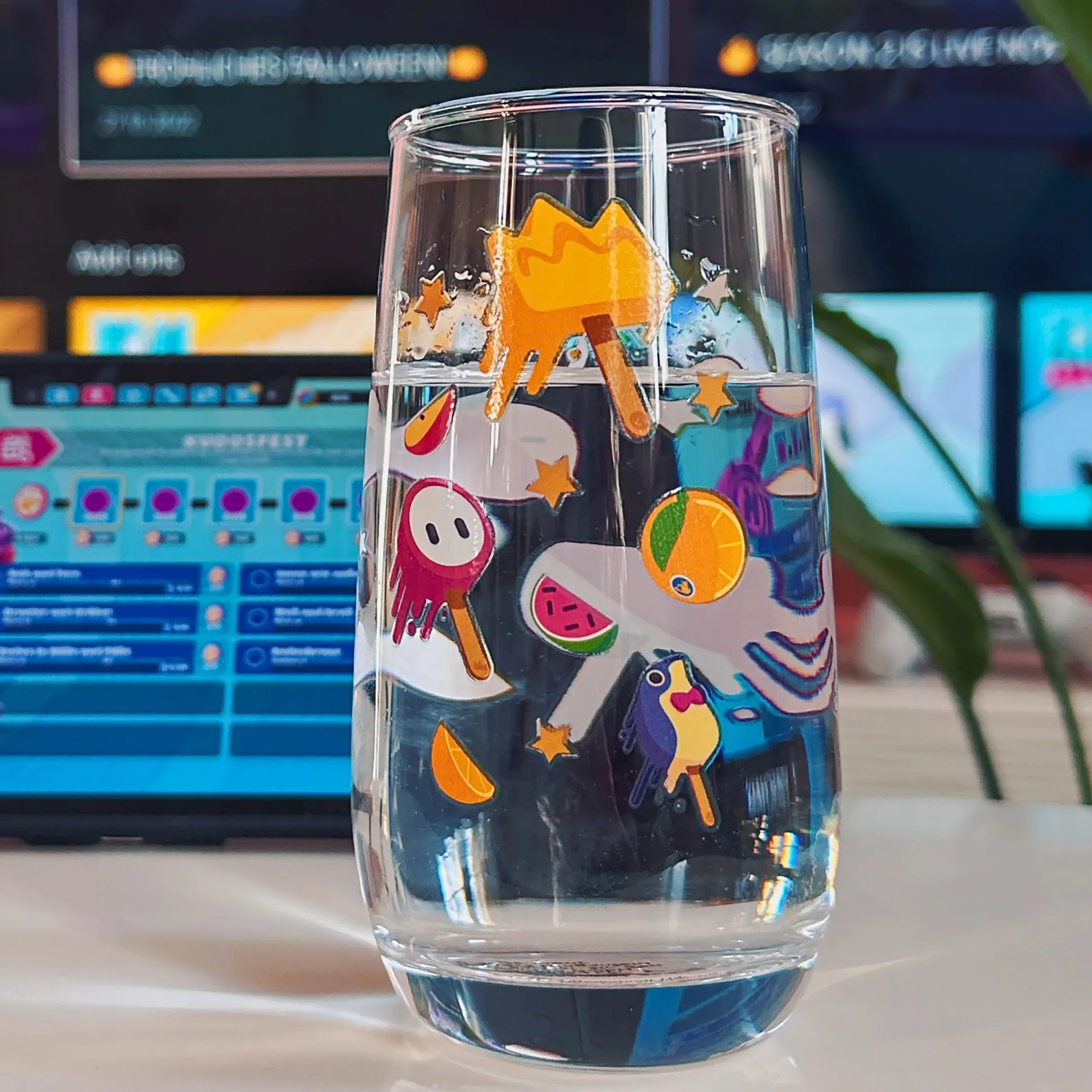 Fall Guys - Meltdown Glas