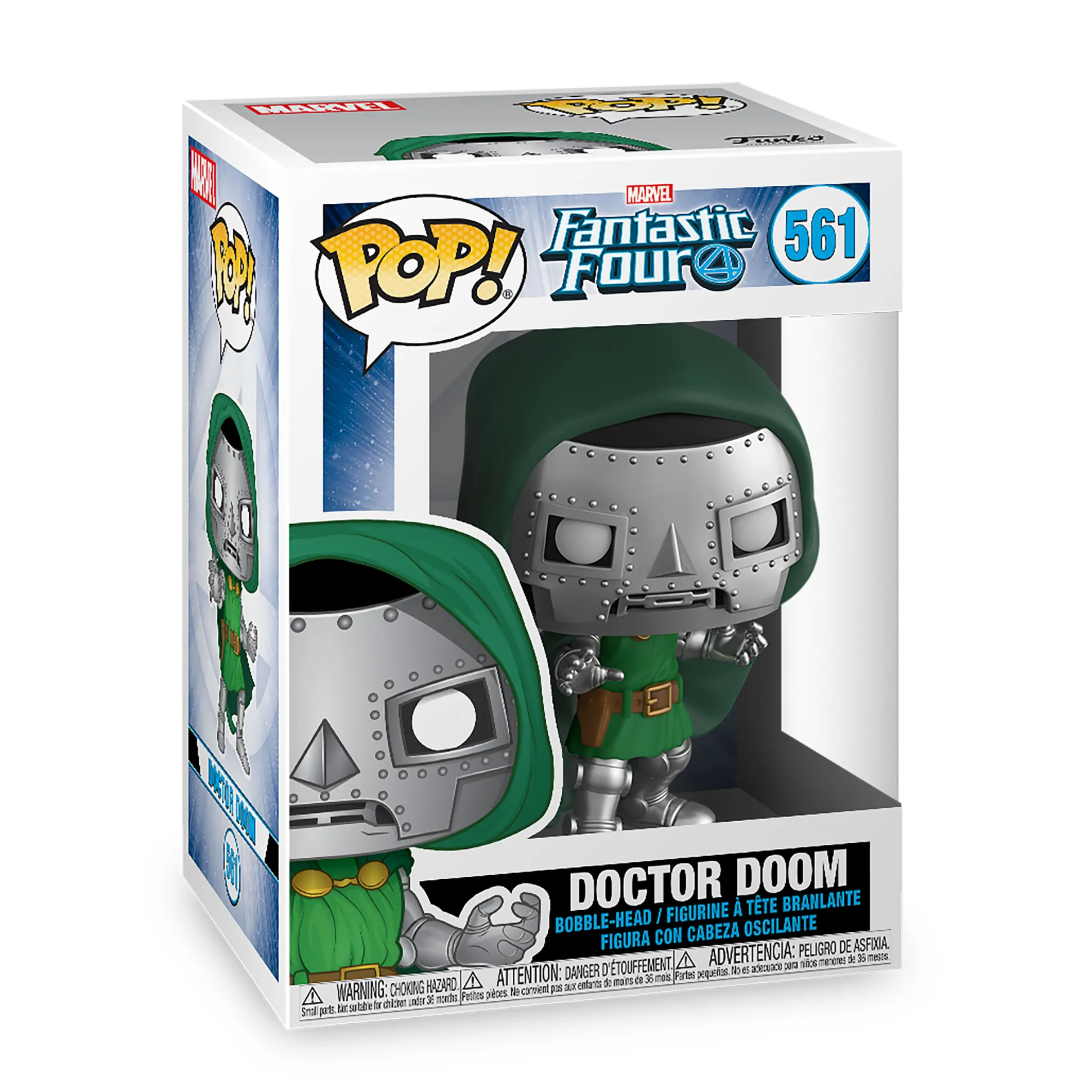 Fantastic Four - Doctor Doom Funko Pop Wobbelhoofd-figuur