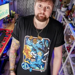 Fantastic Four - Personages T-Shirt zwart
