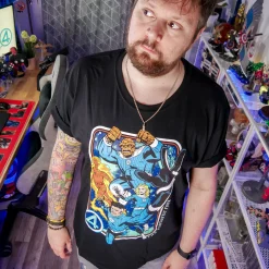 Fantastic Four - Personages T-Shirt zwart