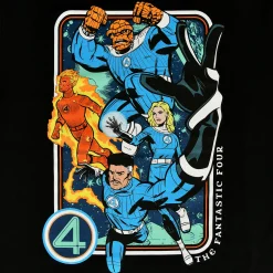 Fantastic Four - Personages T-Shirt zwart