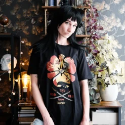 Female Assassin T-Shirt voor Kill Bill Fans Zwart