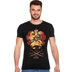 Female Assassin T-Shirt voor Kill Bill Fans Zwart