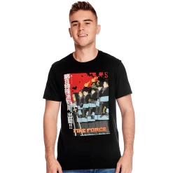 Fire Force - Poster T-shirt zwart