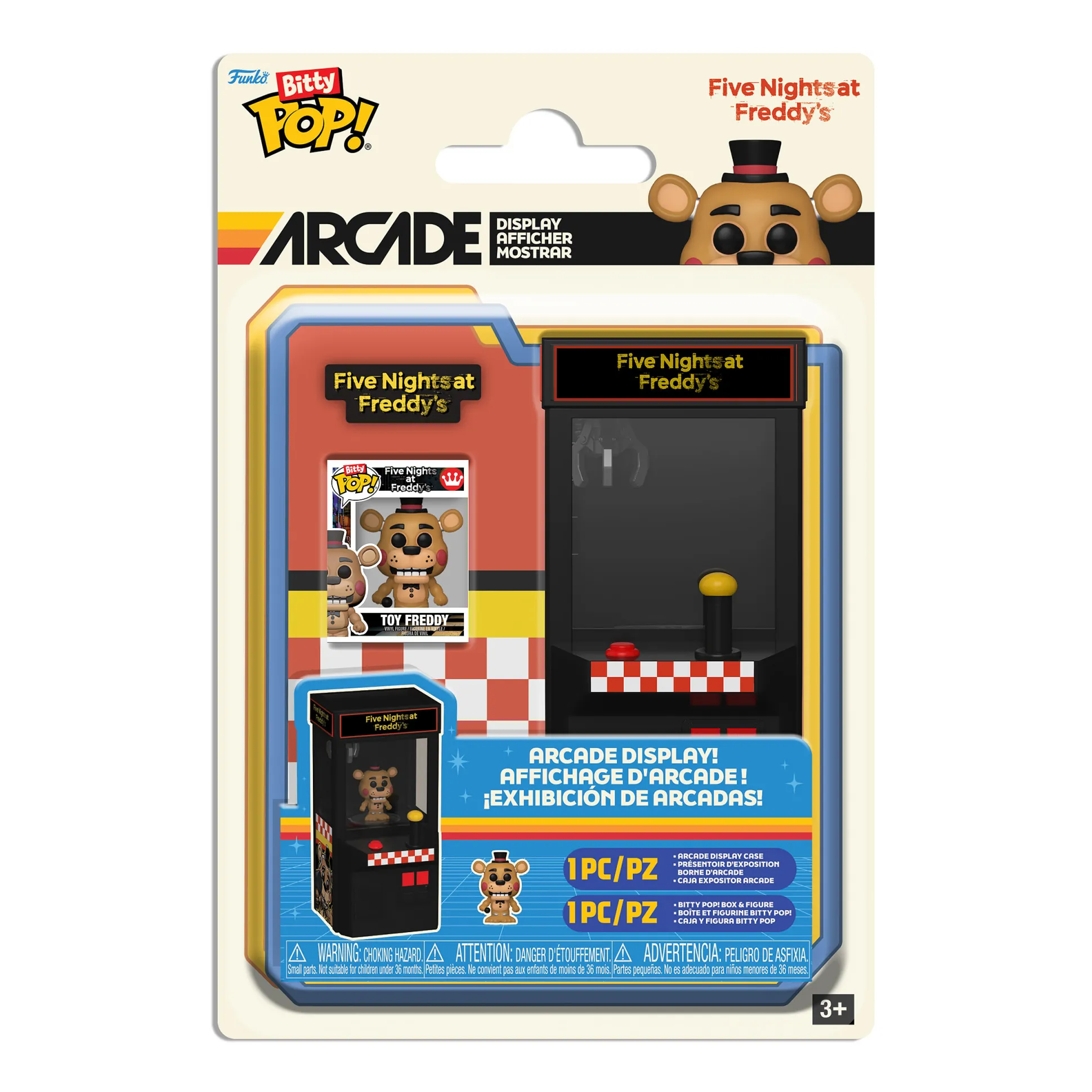 Five Nights at Freddy's - Freddy Funko Bitty Pop Arcade Figuren Set