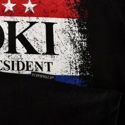 For President T-shirt zwart voor Loki fans
