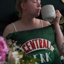 Friends - Central Perk Kussen Groen
