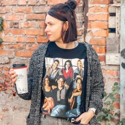 Friends - Groep T-shirt zwart