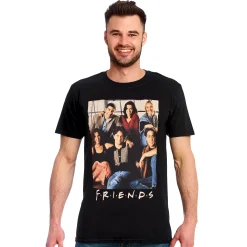 Friends - Groep T-shirt zwart