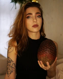 Game of Thrones - Drogon Drakenei Rood