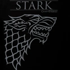 Game of Thrones - Shadow Wolf House Stark T-Shirt Zwart