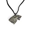 Game of Thrones - Stark Wapen Schaduw Wolf Ketting