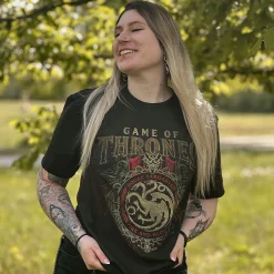 Game of Thrones - Targaryen Ornamenten T-Shirt Zwart