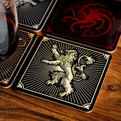 Game of Thrones - Wapenschilden Onderzetters Set van 4